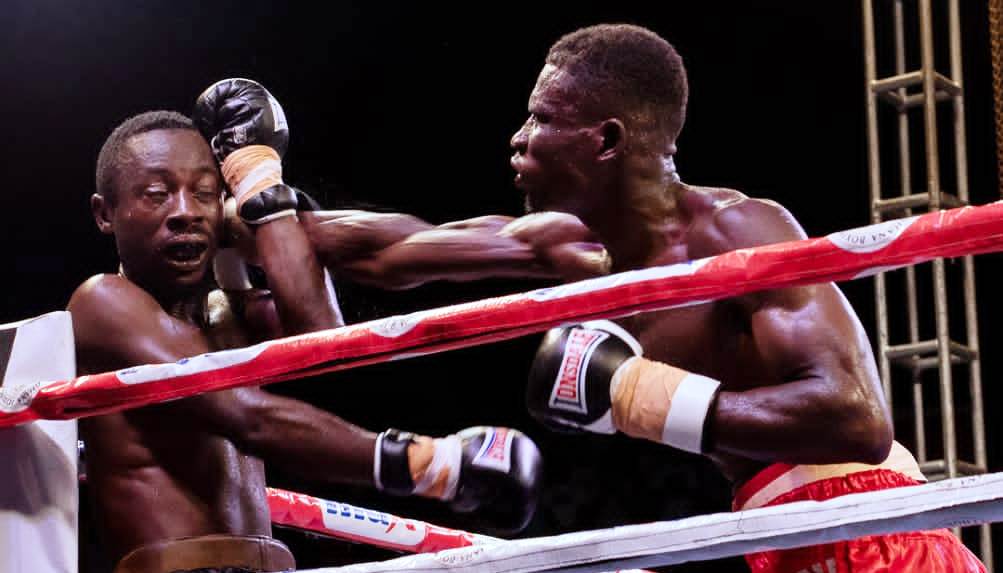 DE-LUXY Pro Boxing League: Faizal Abubakar wins National Super-lightweight title